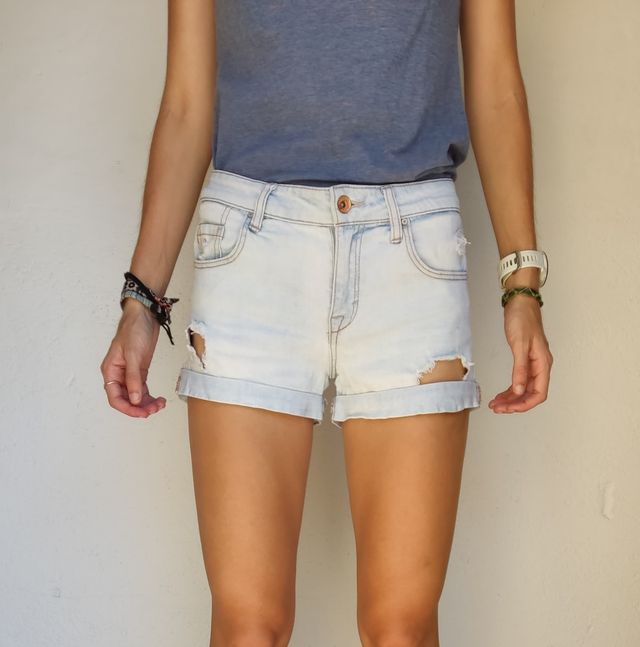 Short vaquero Pull & Bear - Talla 34