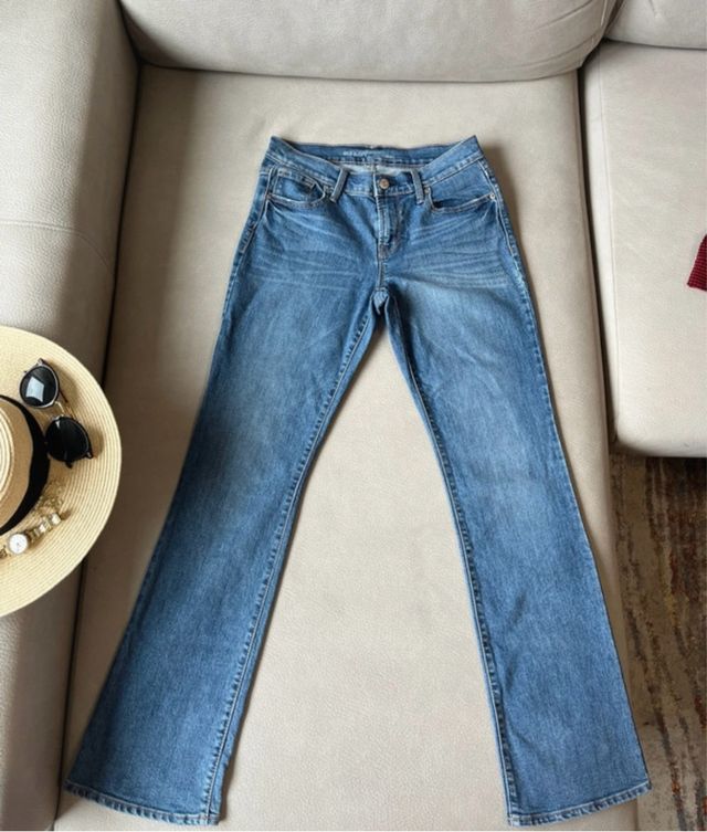 Jeans Old Navy azul - tiro medio
