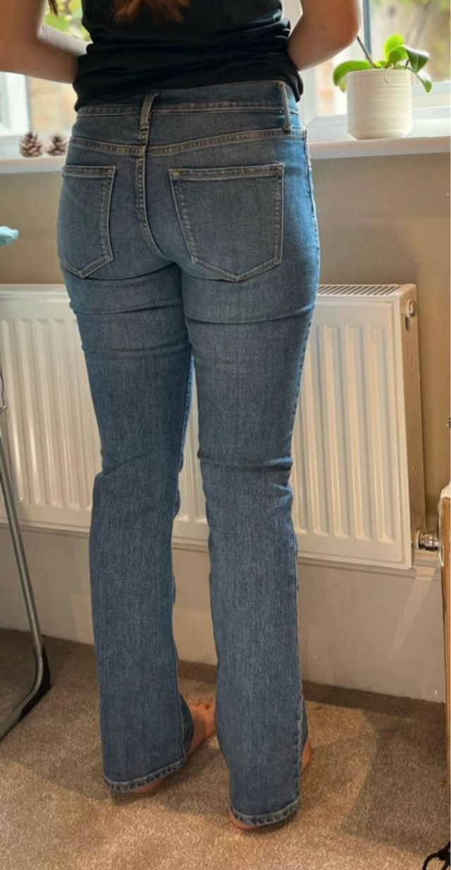 Jeans Old Navy azul - tiro medio