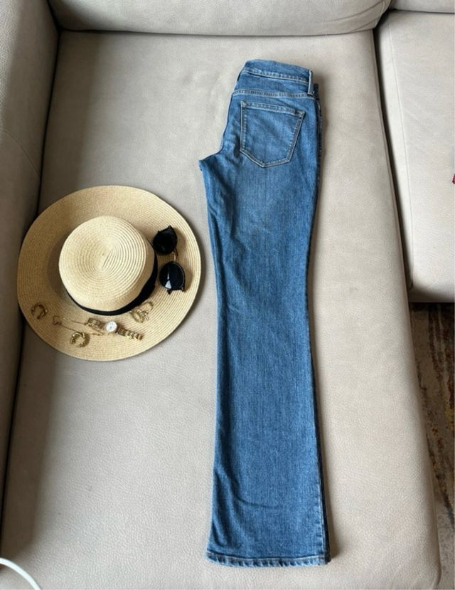 Jeans Old Navy azul - tiro medio