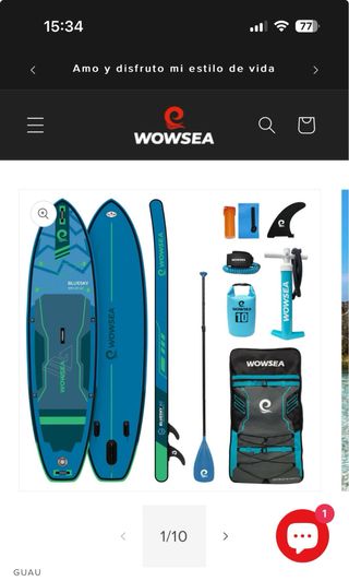 Tabla Paddle Surf Wowsea