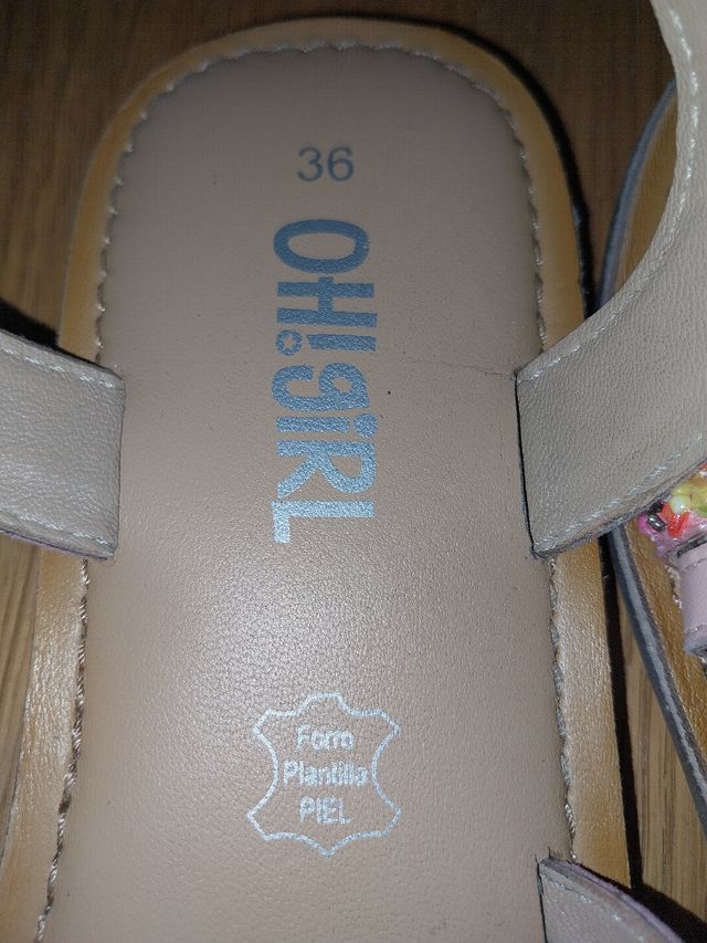 Sandalias TOP Girl niña -talla 36