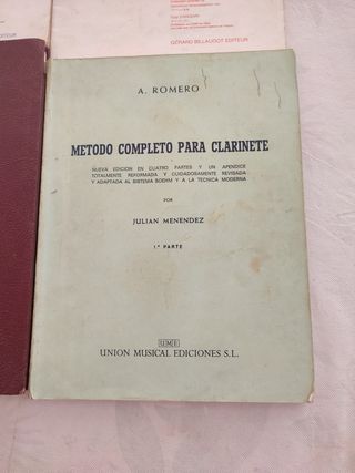 Método completo para clarinete