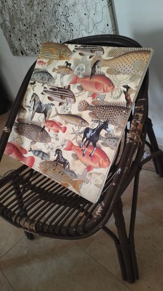 Láminas Arte Digital - Caballos & Peces