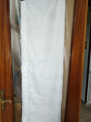 Tessuto bianco per tende
