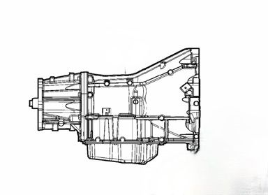Caixa de velocidades de transmissão automática Wrangler para 1 de 6 velocidades