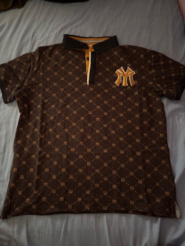 Polo NY Yankees Marrón