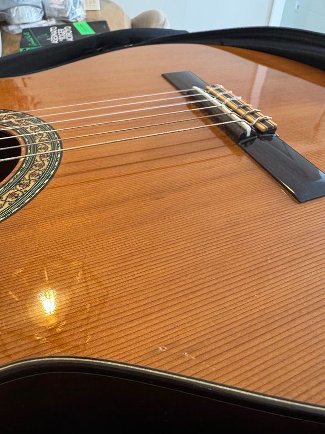 Guitarra Alhambra Clásica 3C con funda y partitura