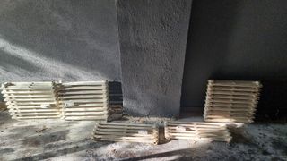 Radiador hierro fundido blanco