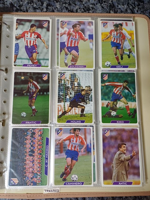 Cromos fútbol 94-95