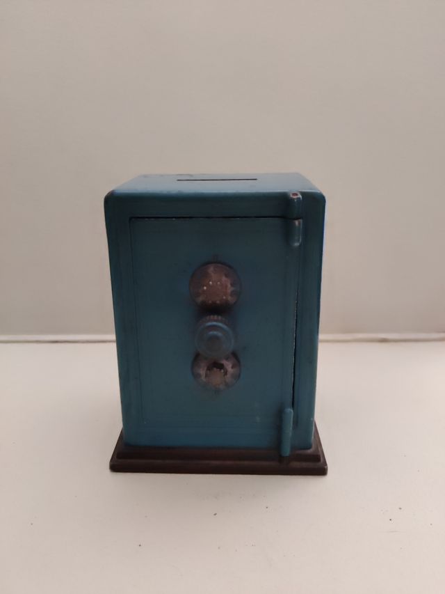 Cassaforte giocattolo vintage