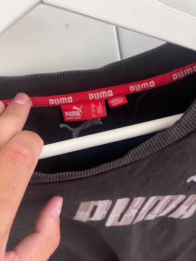 Sudadera Puma Negra L