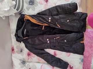 Chaquetón acolchado negro