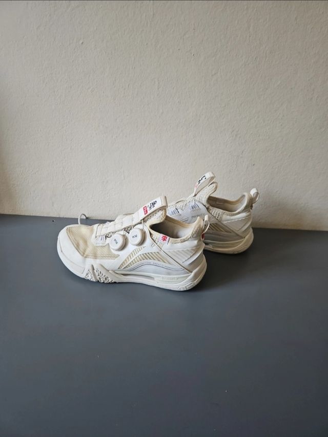 Scarpe Badminton Li-Ning Saga II Max Bianche