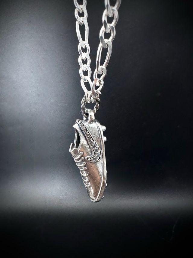 Colgante bota plata 925