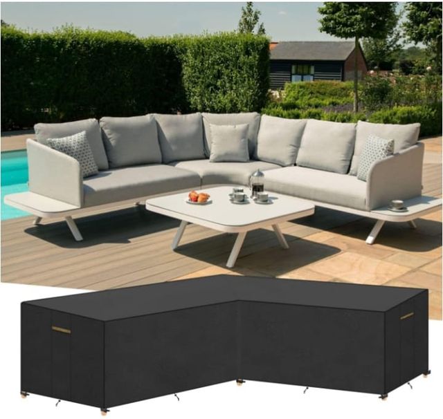 Funda sofá exterior impermeable - Negra