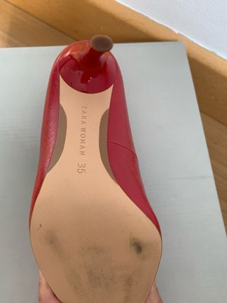 Tacones rojos - Talla 35