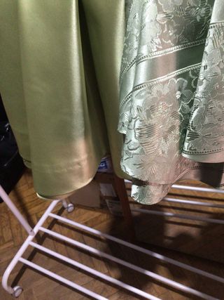 2 Faldas Camilla - Beige y Verde