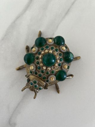 Cenicero vintage escarabajo