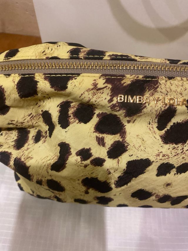 Neceser Bimba y Lola estampado leopardo