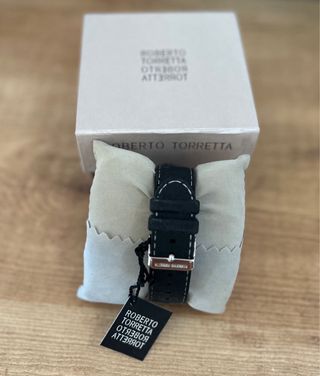 Reloj Roberto Torretta - Negro y Plata