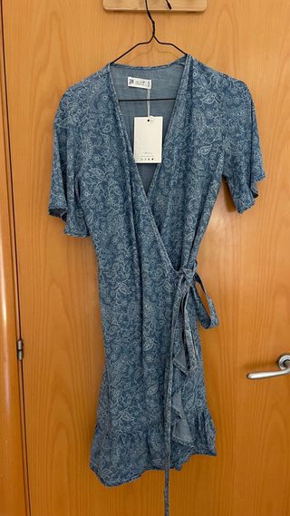 Vestido Sfera azul, talla S