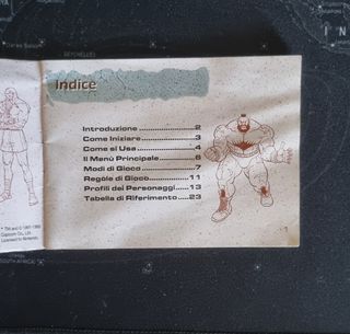 Manuale Street Fighter II - Game Boy