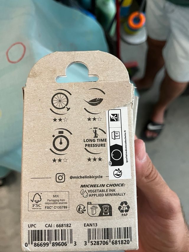 2x camaras Michelin Air Stop 29" nuevas