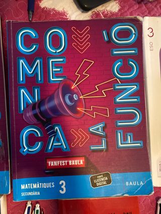 Matemàtiques 3r Secundària Llibre alumne Fanfest