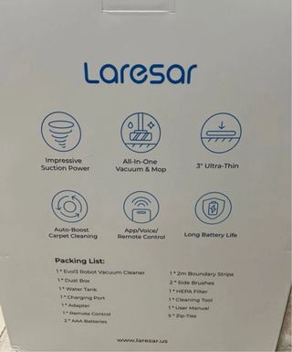 Laresar aspirapolvere robot lavapavimenti EVOL3