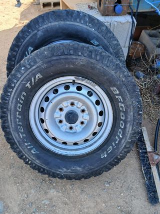 3 Llantas Acero Mitsubishi Montero