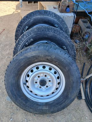 3 Llantas Acero Mitsubishi Montero
