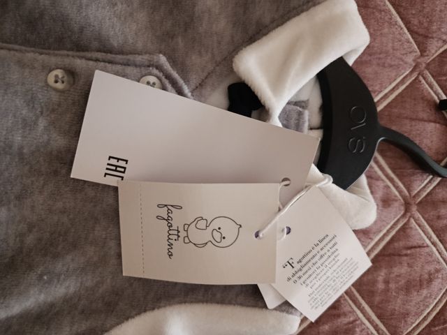 Pelele Bebé pajarita - 3-6 meses