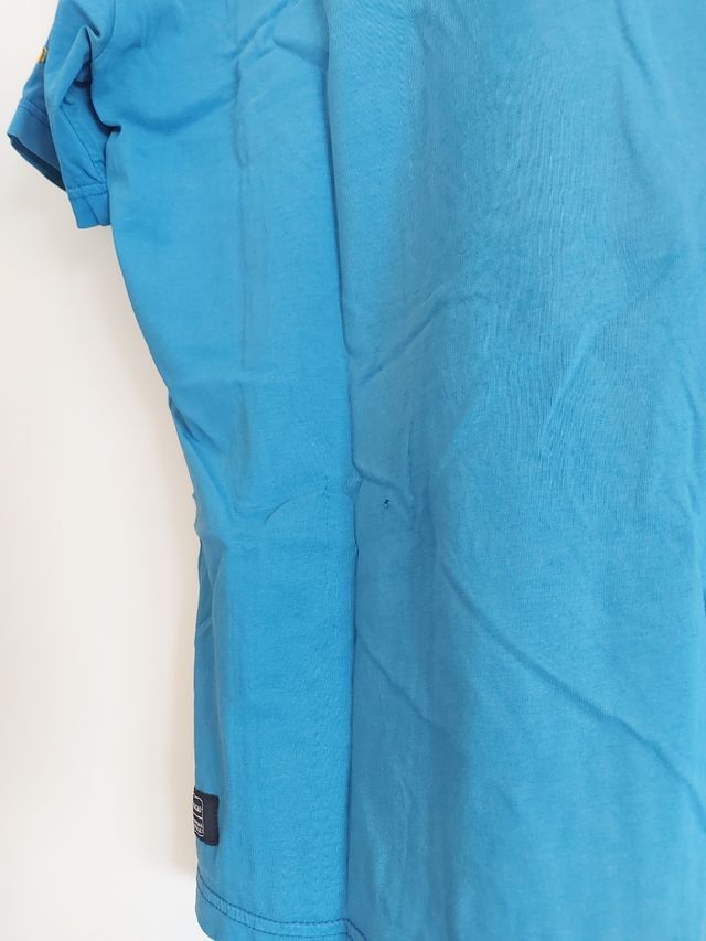 T-shirt Piaggio azzurra, usata