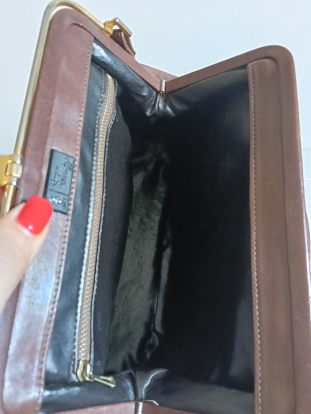 Borsa vintage marrone