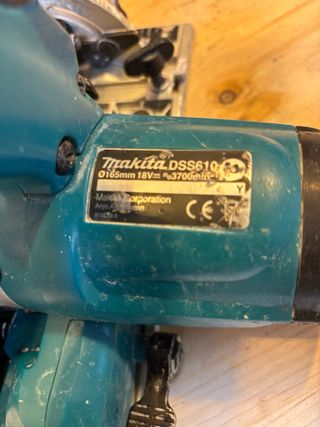 Sierra circular Makita DSS610 LXT