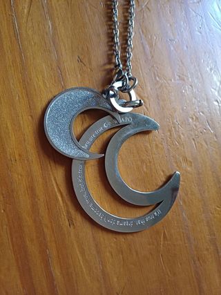 Collana Mezza Luna S'Agapõ Argento