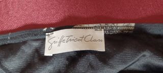 Gonna midi,svasata - nera e panna, 50