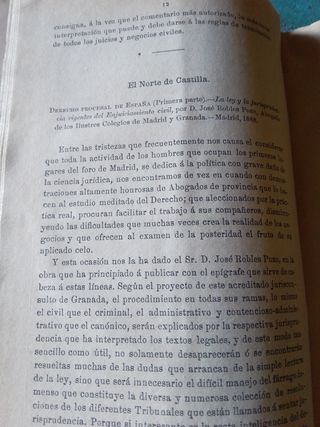  Libro antiguo de Enjuiciamiento civil
