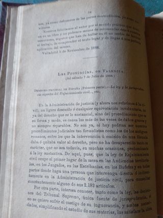  Libro antiguo de Enjuiciamiento civil
