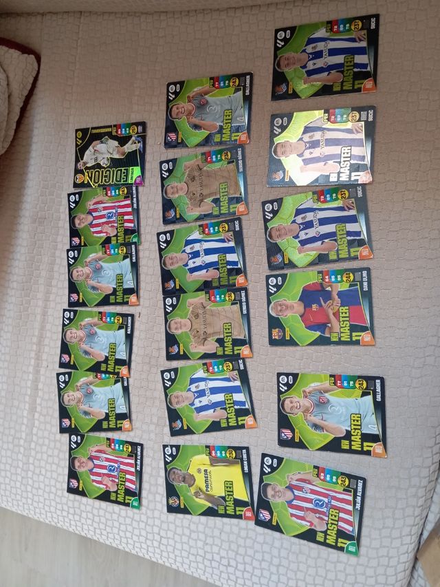 Adrenalyn XL New Master: 18 cartas