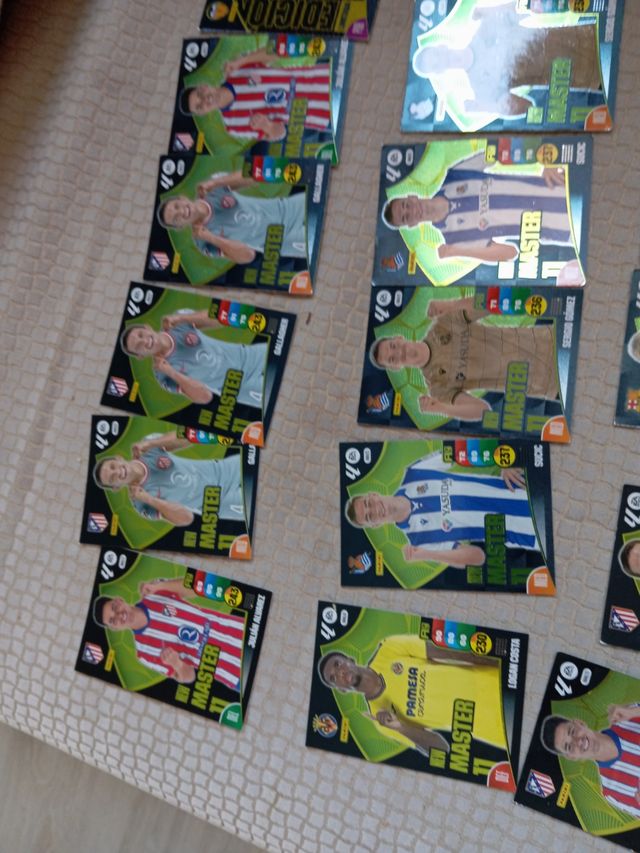 Adrenalyn XL New Master: 18 cartas