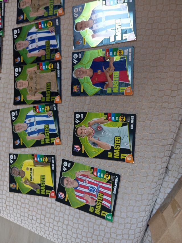 Adrenalyn XL New Master: 18 cartas