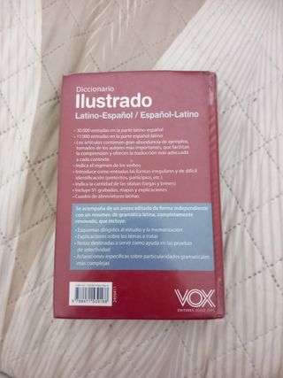 Diccionario Ilustrado Latín para 2 de bach, vox