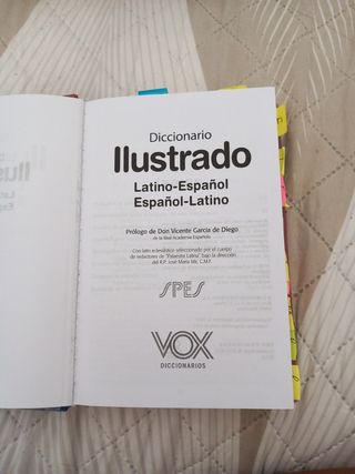 Diccionario Ilustrado Latín para 2 de bach, vox