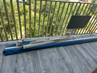 urge vender terraza 2,70m azul-blanco