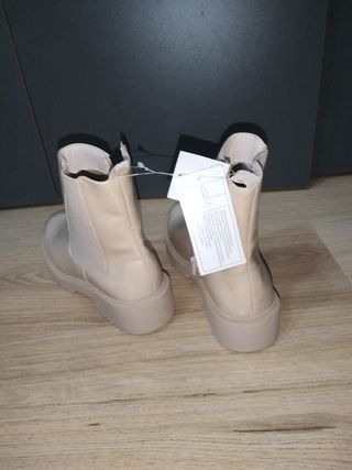 Stivaletti beige donna tg 38
