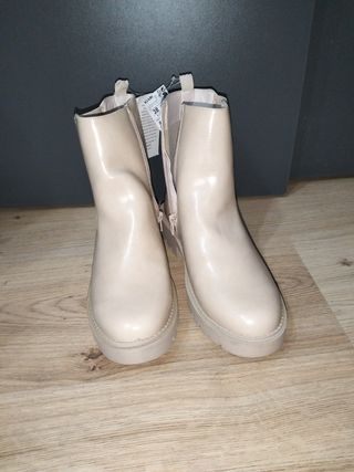 Stivaletti beige donna tg 38