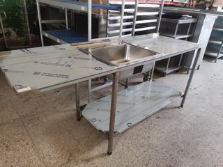 FREGADERO INDUSTRIAL DE 190 CM 