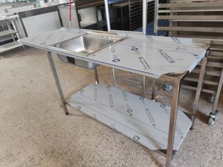FREGADERO INDUSTRIAL DE 190 CM 